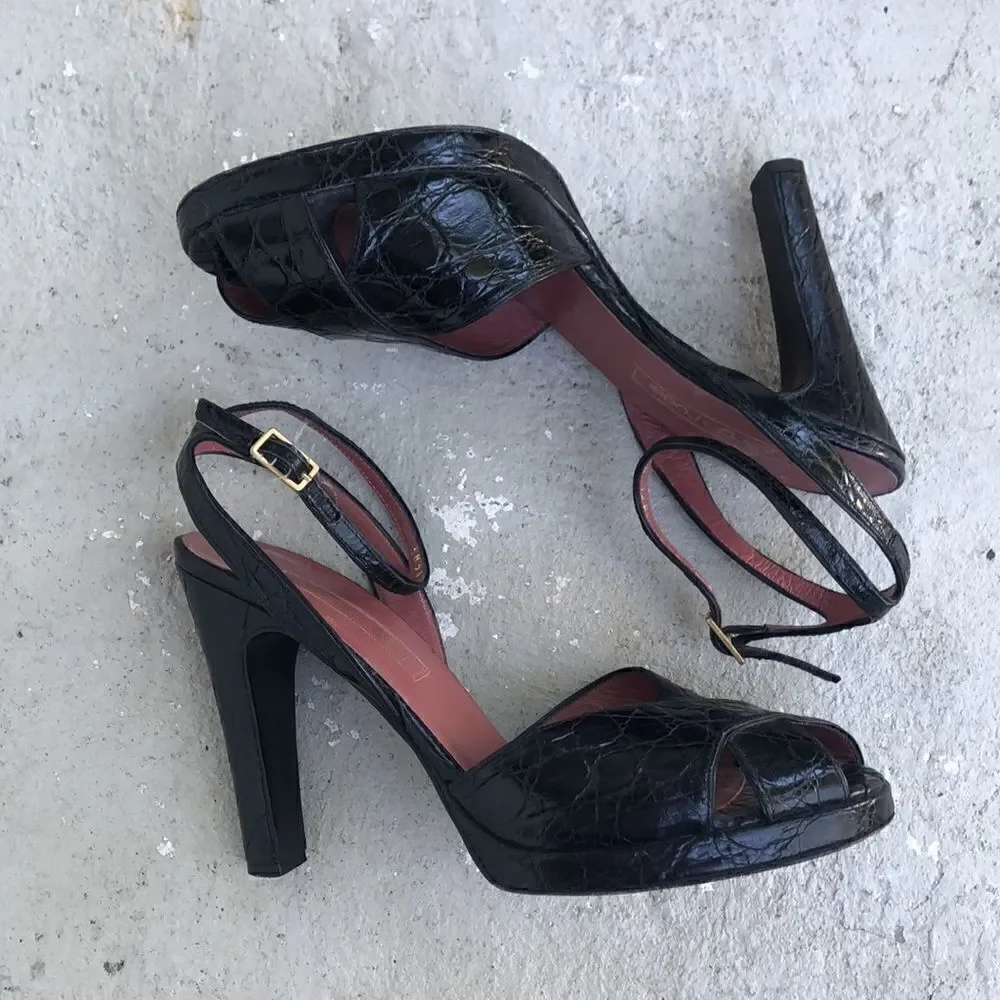 Sergio  Rossi vintage platforms